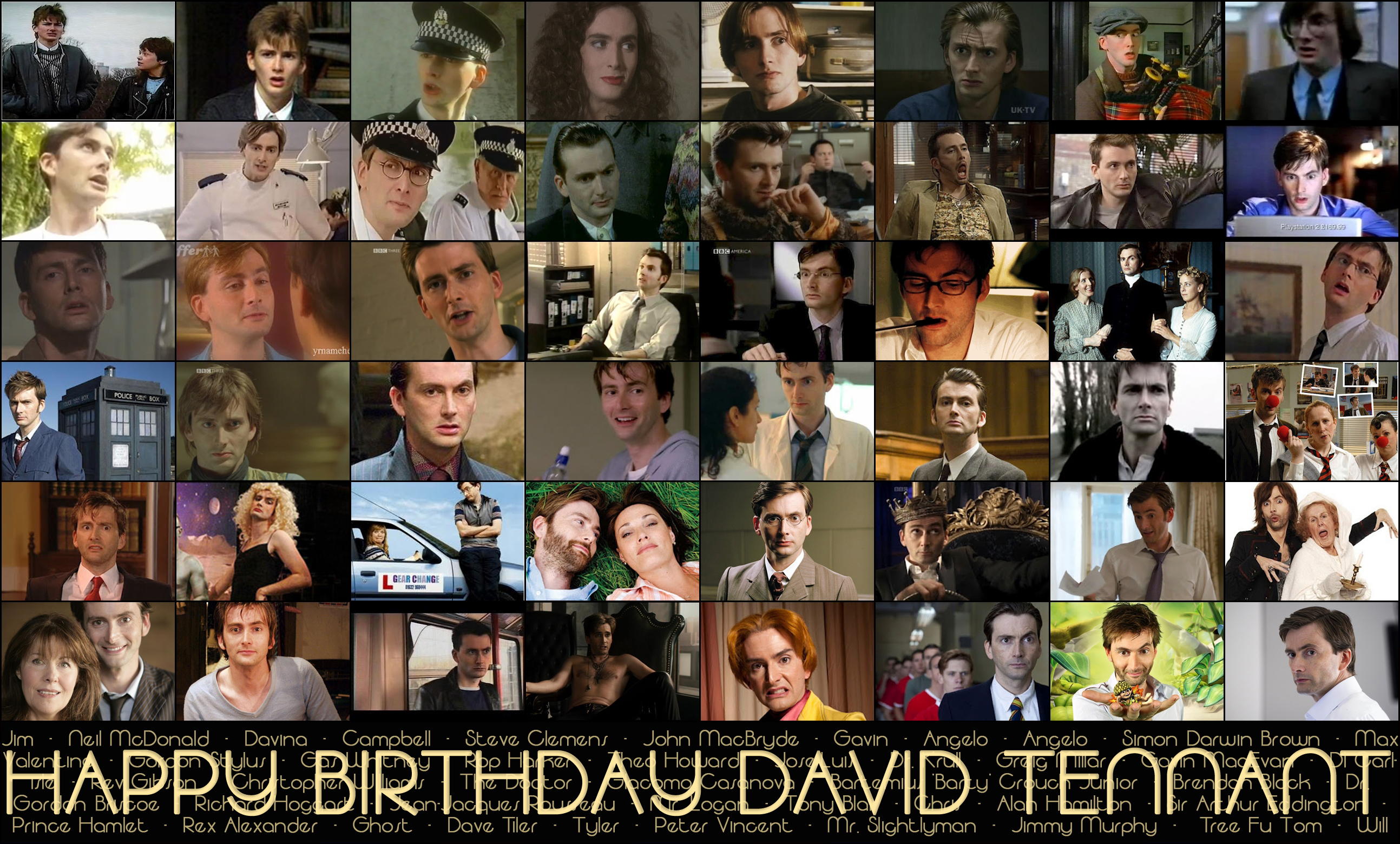 Happy Birthday David Tennant