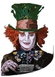 Mad Hatter Tim burton