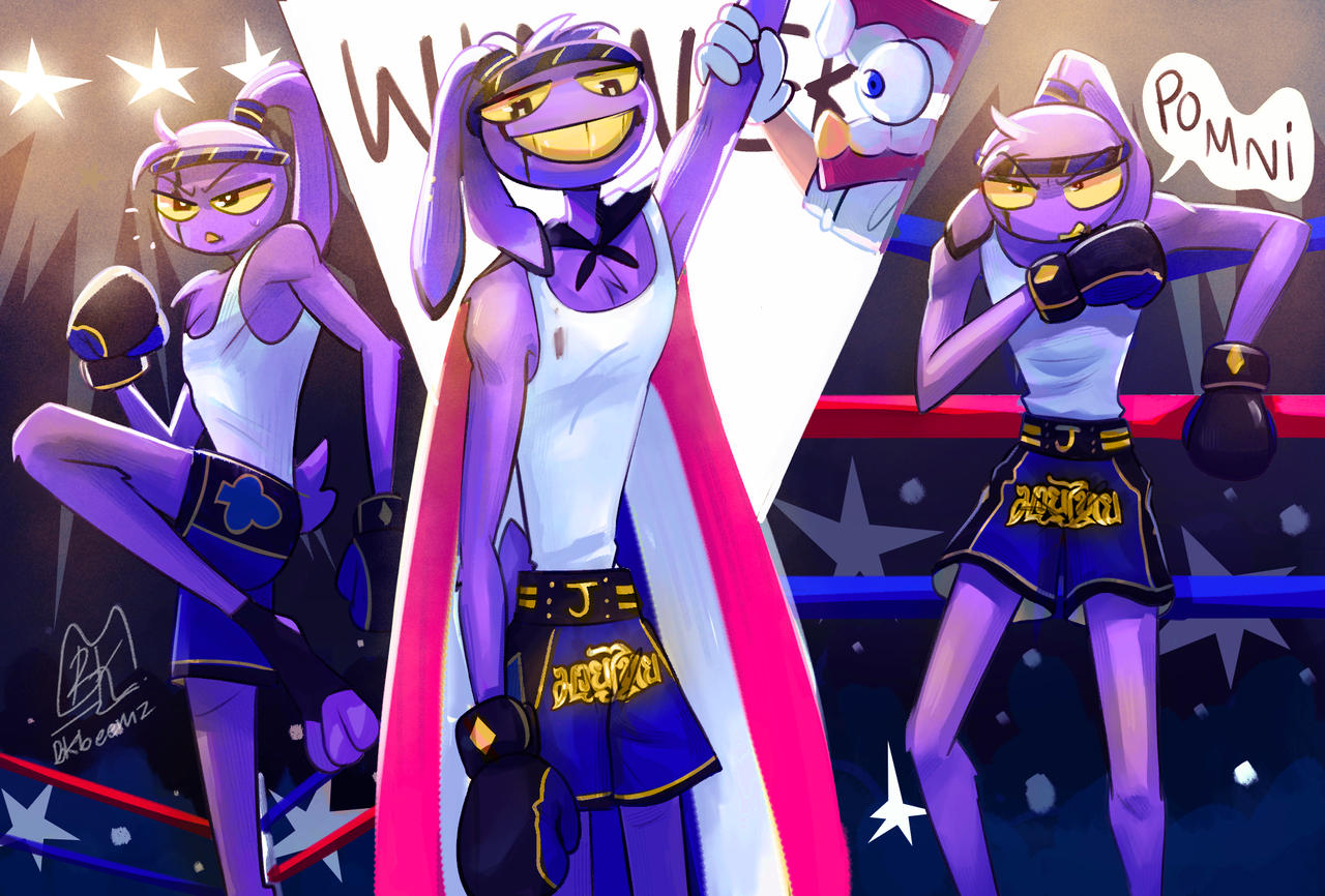 Jax the rabbit TADCFC au by BKbeemz on DeviantArt