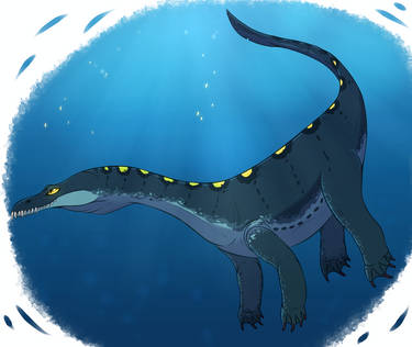 paleo creature: Nothosaurus mirabilis