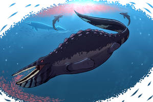 Paleo creature: Hupehsuchus nanchangensis