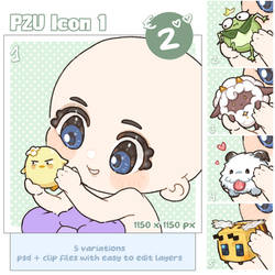 [P2U] YCH Icon Base 1