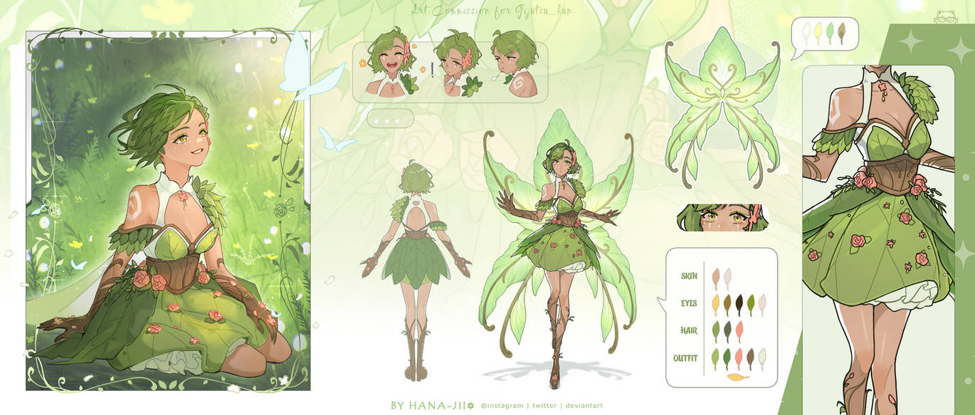 Deviantart Char Commission #598 - Char Design by Hana-Jii on DeviantArt