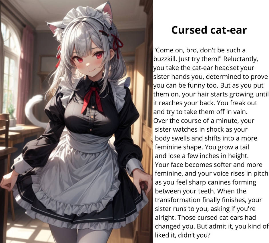 Cursed cat-ear by akakvt on DeviantArt