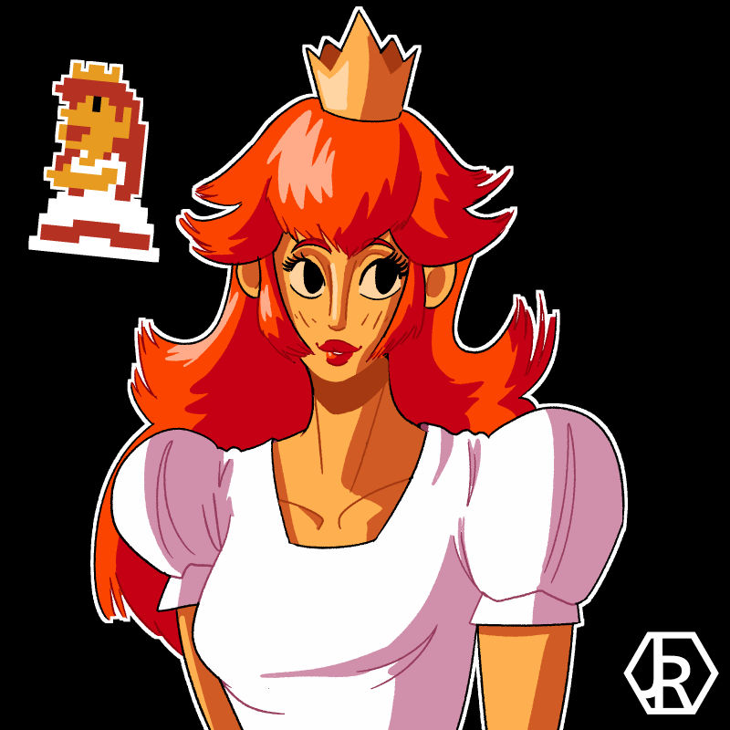 NES Peach by JR-Skullz on DeviantArt