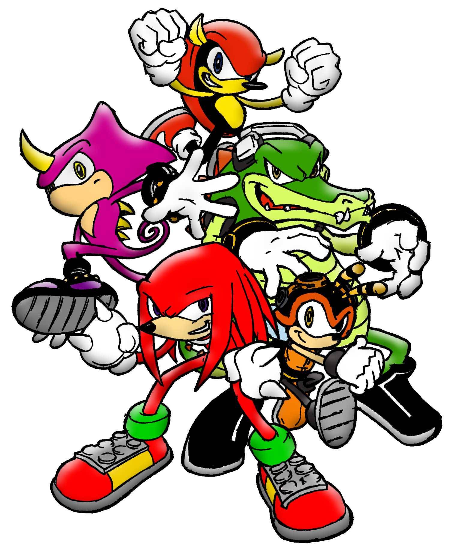 Team Chaotix shaded