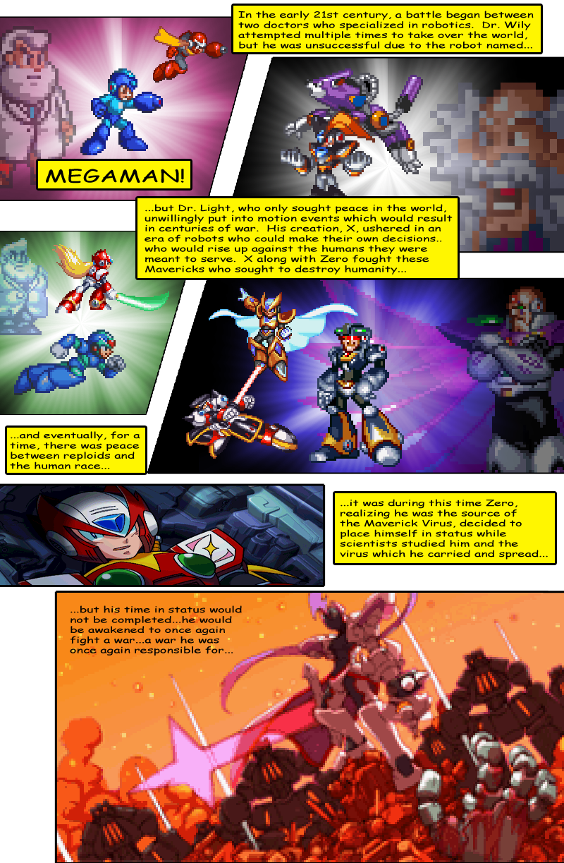 Megaman ZX Issue 1: Page 1