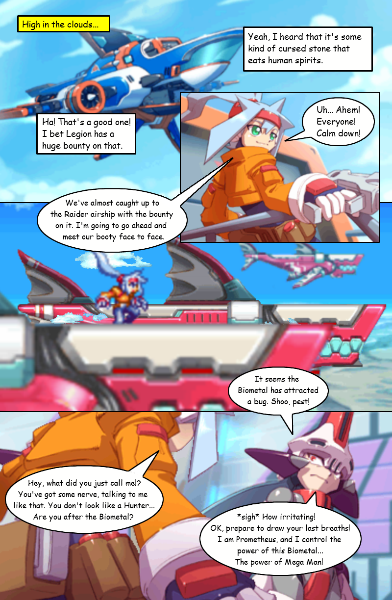 Mega Man ZX Issue 2: Page 1