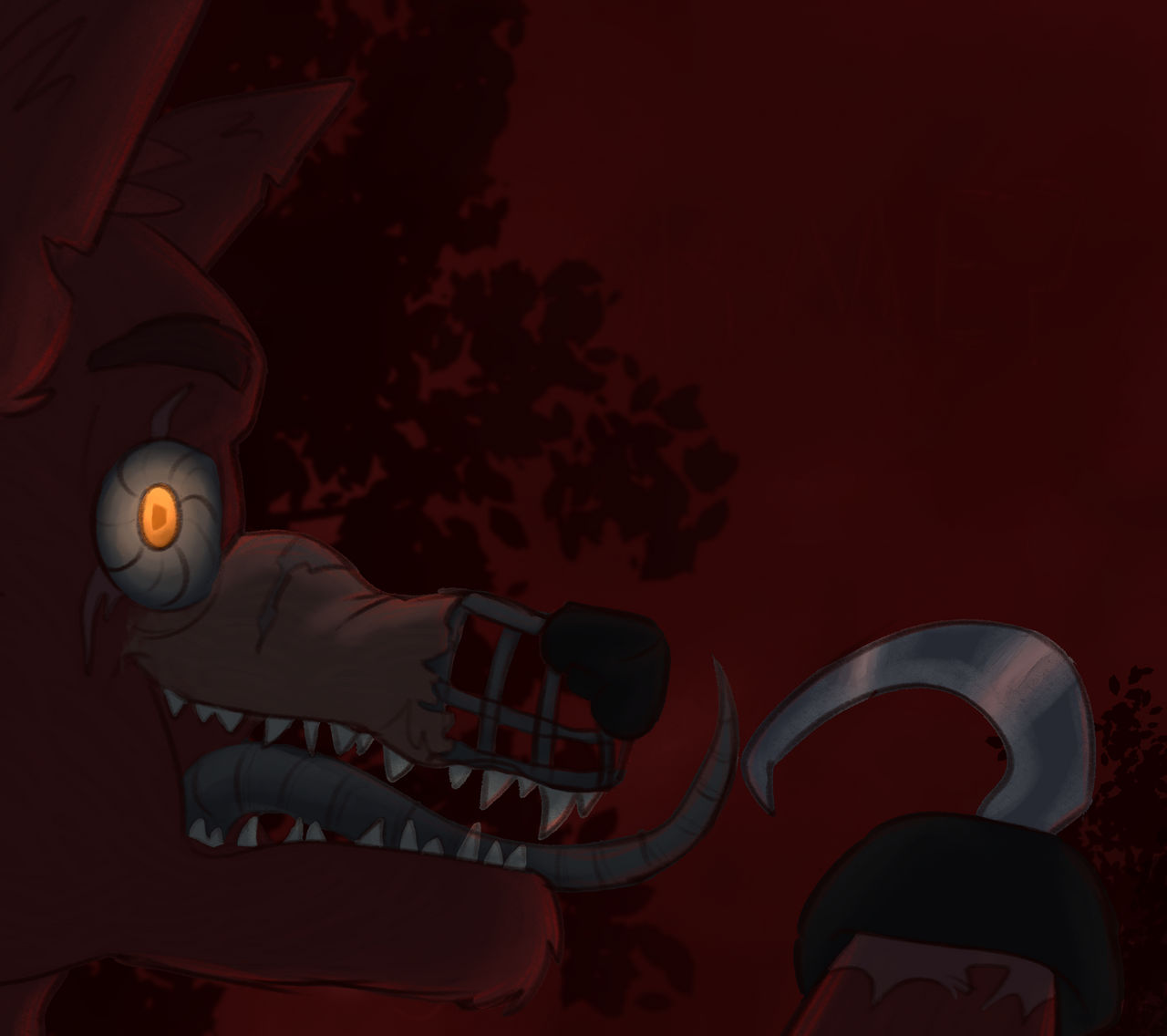 FNAF - Withered Foxy by BootsDotEXE on DeviantArt