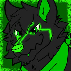 Animated Icon - Tek the CyberWolf