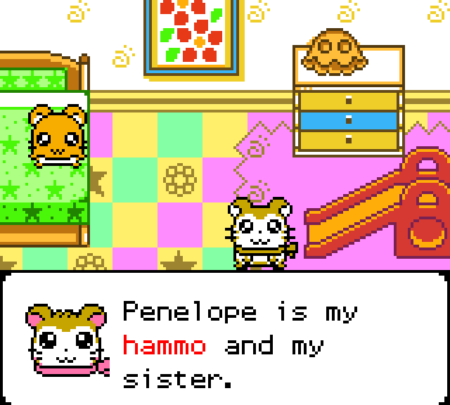 Screenshot: Penelope is Pashmina's sister