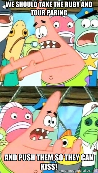 Push It Somewhere Else Patrick Meme 2