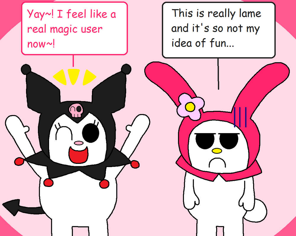 SANRIO FANART A My Melody And Kuromi SWITCHEROO By sanrio-fanart-a-my-melody-and-kuromi-switcheroo-by