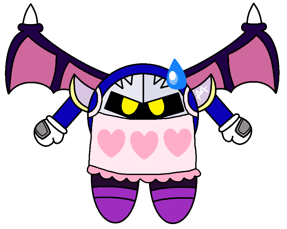 Meta Knight Wearing an Apron! by KirbyHamtaroGirl on DeviantArt