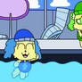 Dog Jewelpets' Pool Party