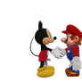 (MMD) Mario and Mickey Shake Hands