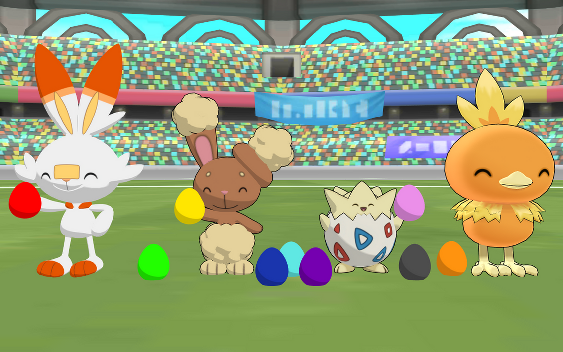 (MMD) Happy Easter from Easter-Themed Pokemon by KirbyHamtaroGirl on ...