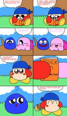 Kirby in Wonderland Page 1
