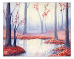 Autumn Forest by Alina-Kurbiel