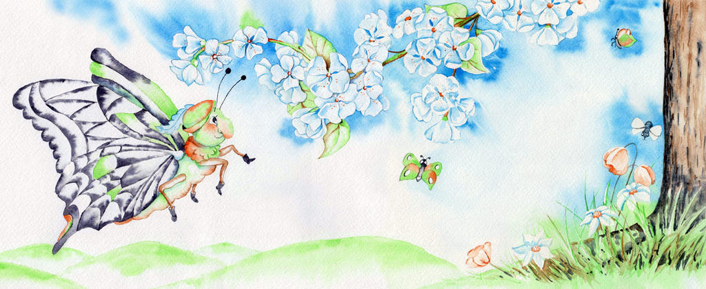Finally Spring by Alina-Kurbiel