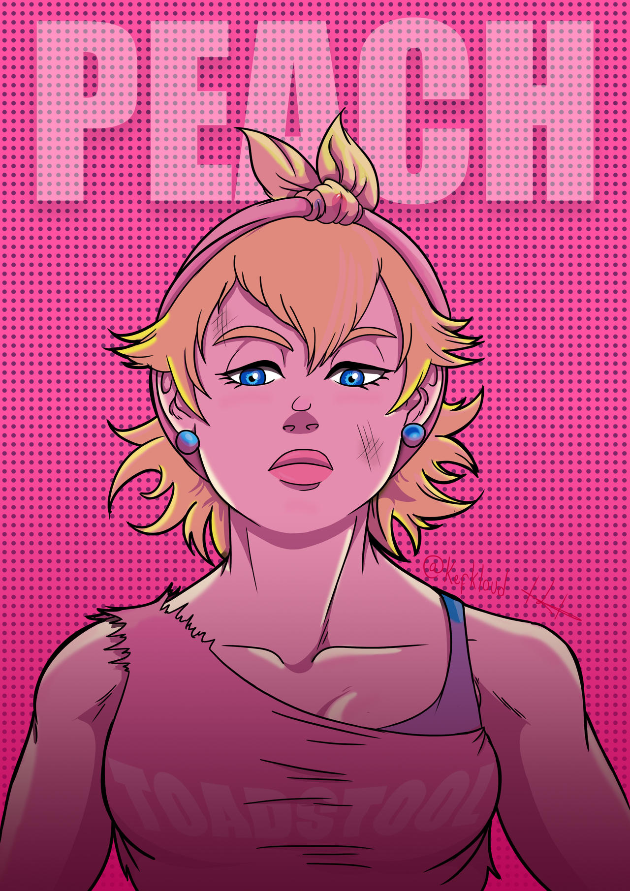 Mario Character Action Game: Peach by Kefkloud on DeviantArt
