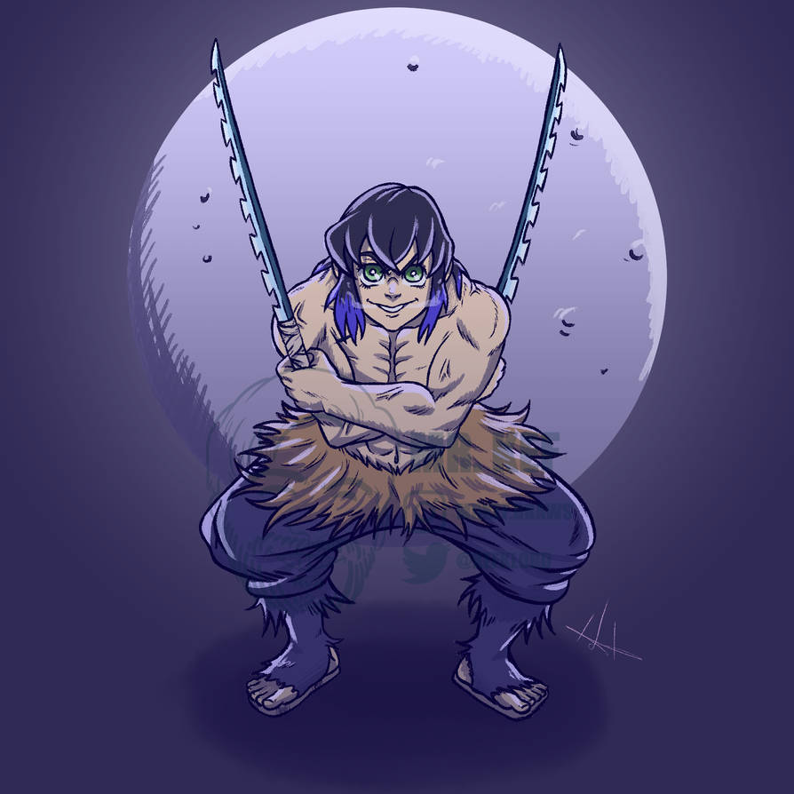 Inosuke (Mask Off) by Kefkloud on DeviantArt