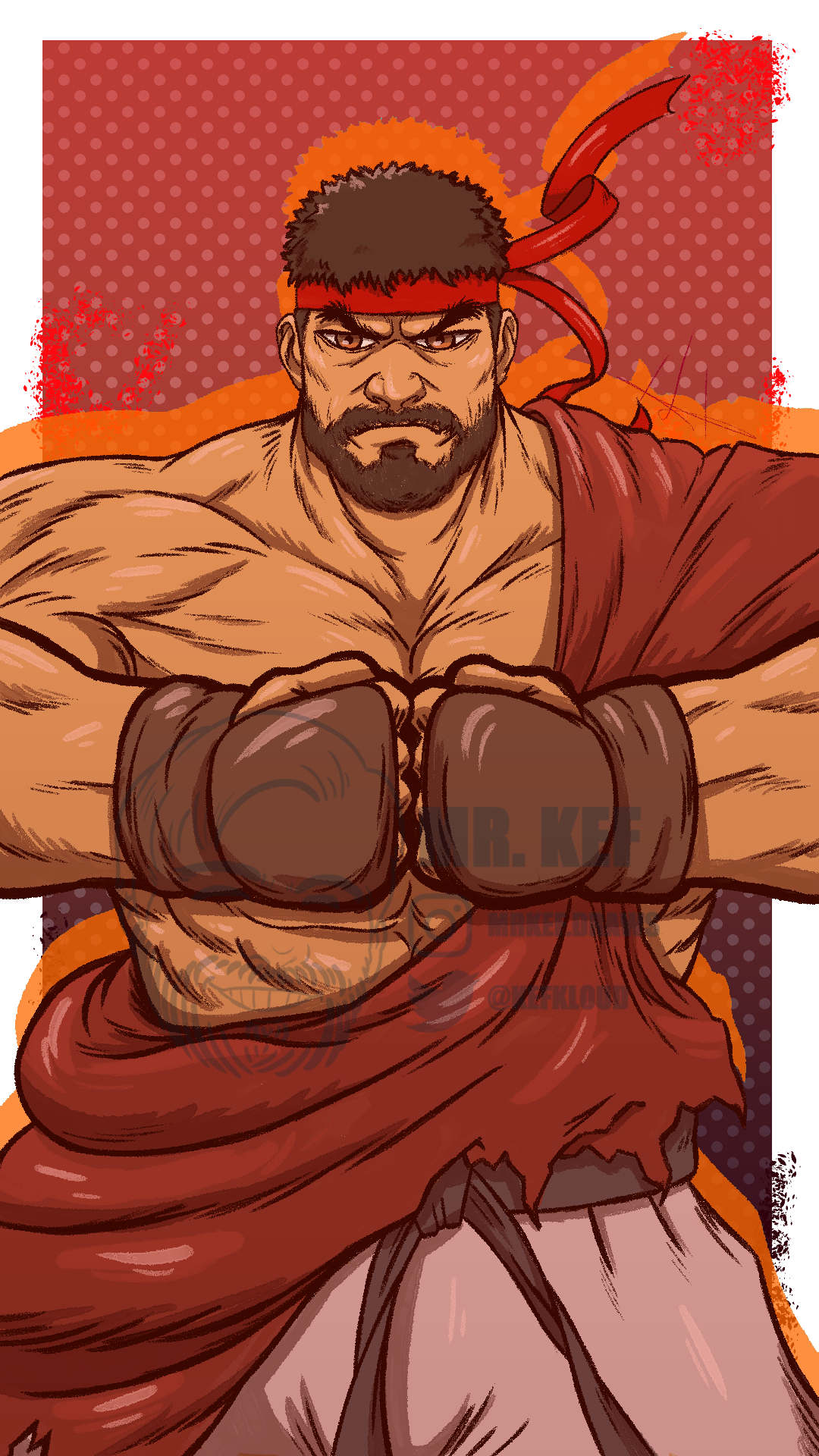 RYU Street Fighter 6 reimagined in 2D by WELL-ArtLOL on DeviantArt