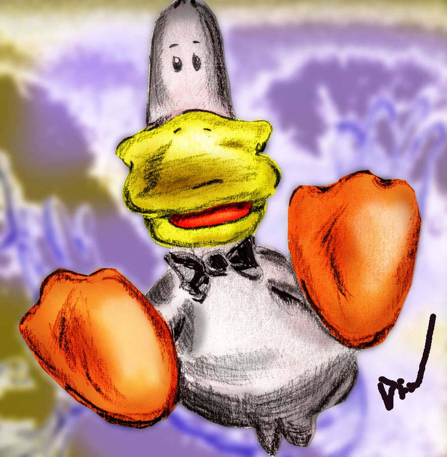 Duck Riding Deviantart Sitting Duck by uberdwang on DeviantArt