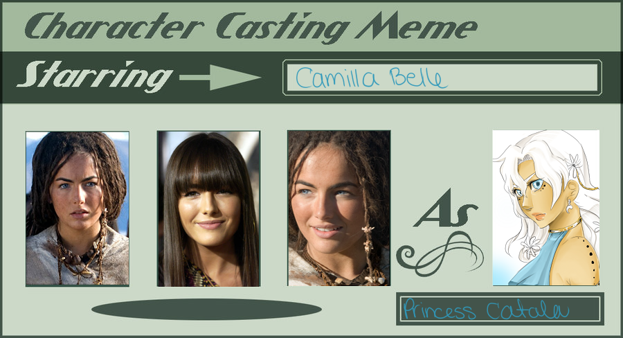 Character casting meme: Catala