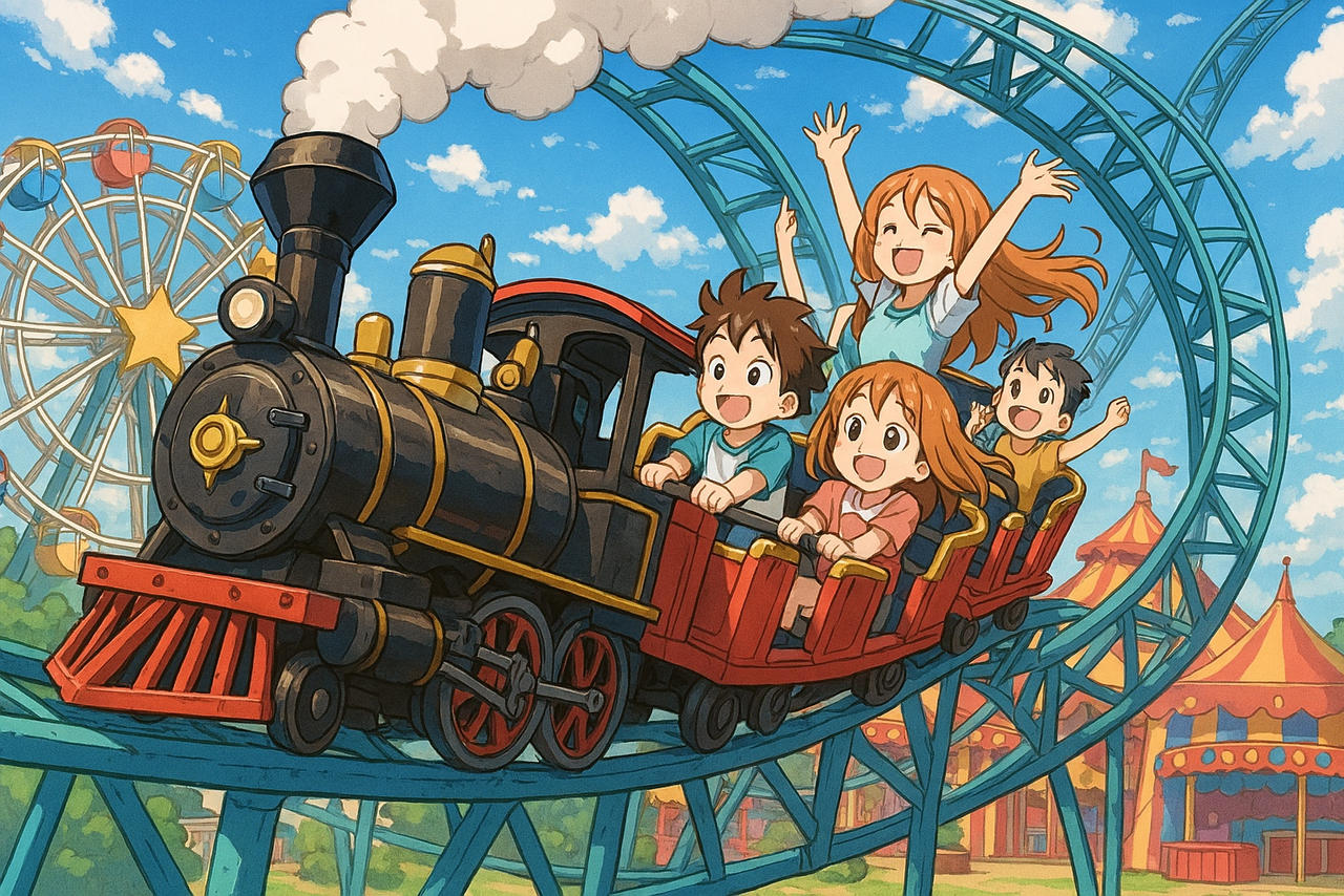 Princess Roler Coaster Deviantart Roller Coaster Train Ride by Spikeomeo2 on DeviantArt