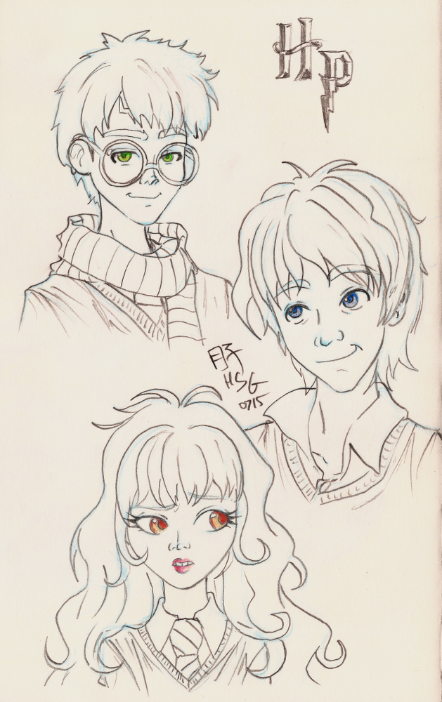 Harry Potter doodles