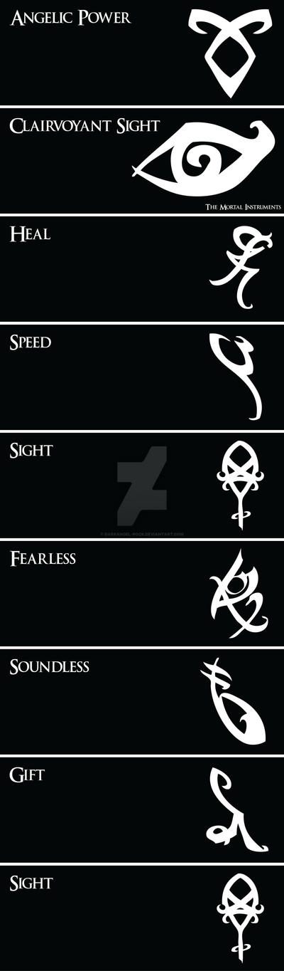 Fearless Rune Tmi TMI Runes : Set 1 : by DARKANGEL-Rock on DeviantArt