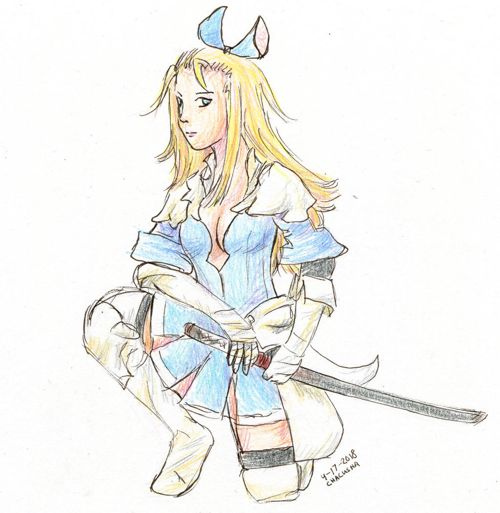 Edea (Bravely Second fanart)