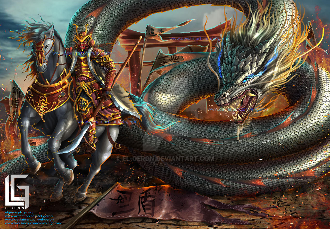 Dragon Samurai15-post by EL-Geron on DeviantArt