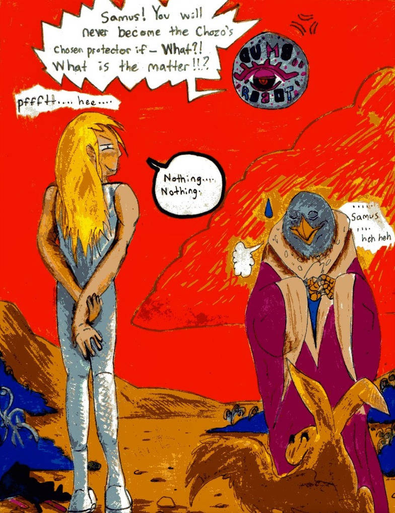 Samus Rude Samus Pranks by Marx-Wraith7 on DeviantArt