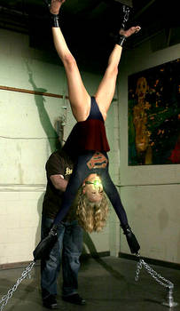 Supergirl is captured and gagged with kryptonite