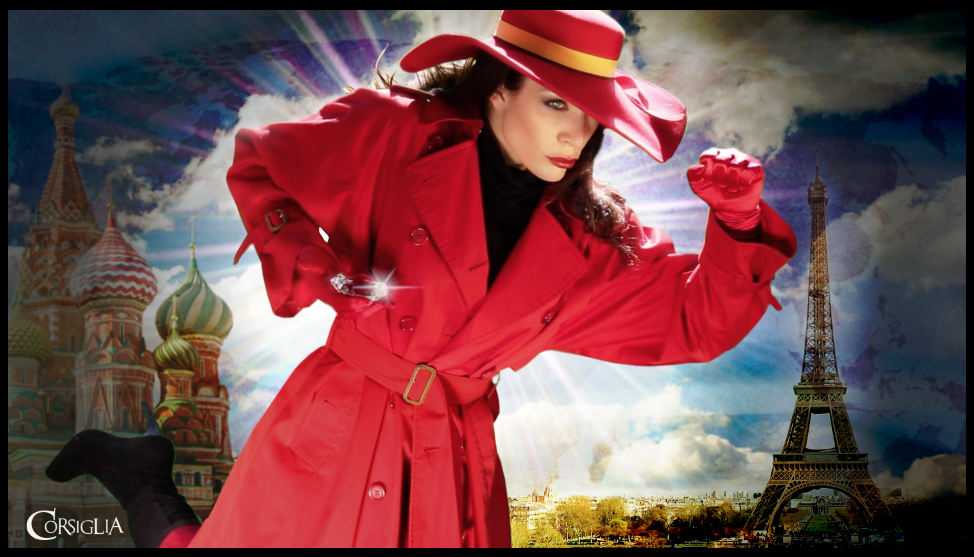 Carmen Sandiego Photo Shoot