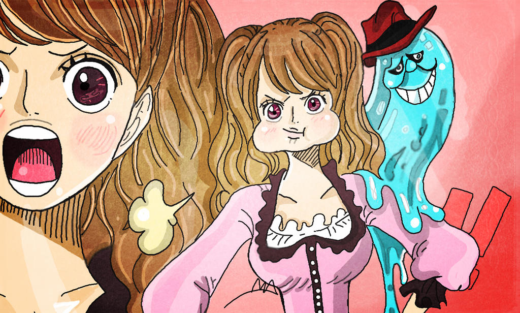 One Piece 7 Charlotte Pudding Nitro Jello By Amanomoon On Deviantart