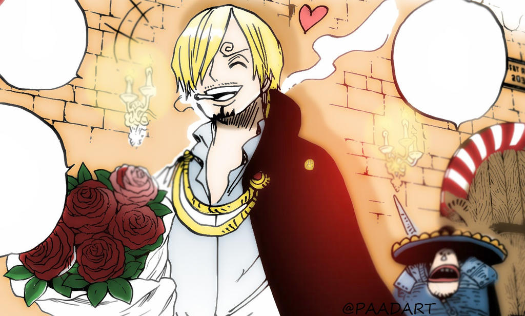 One Piece Chapter 850 Sanji Pudding Bedroom By Amanomoon On Deviantart