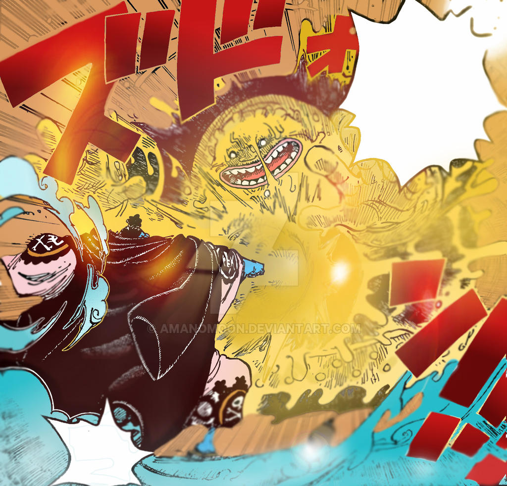 One Piece Chapter 851 Jinbei Opera Justice Fist By Amanomoon On Deviantart