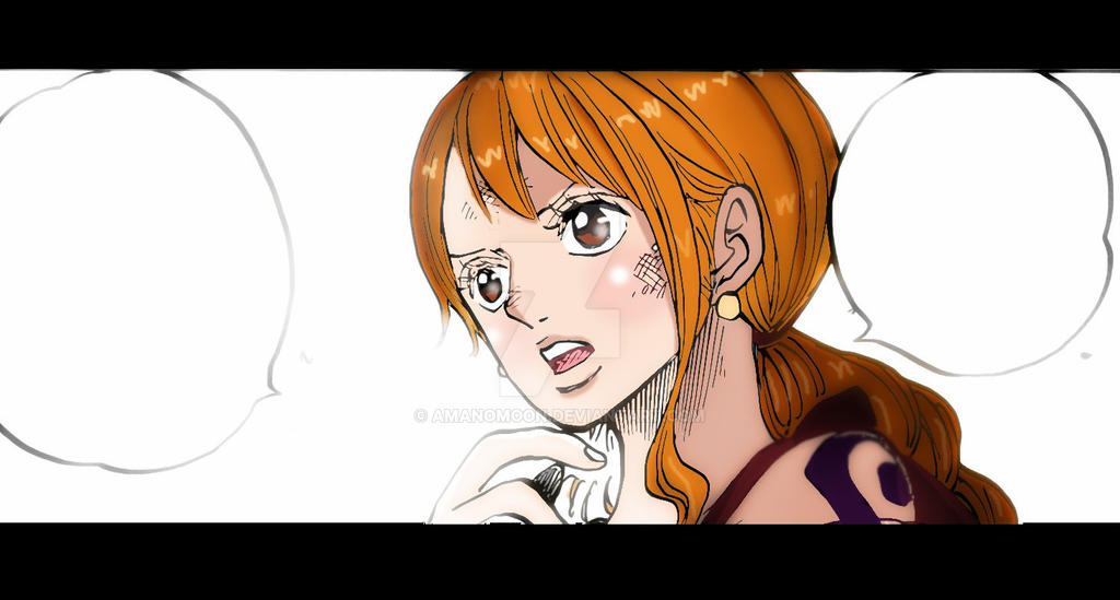One Piece Chapter 856 Spoilers Colors Nami Speech By Amanomoon On Deviantart
