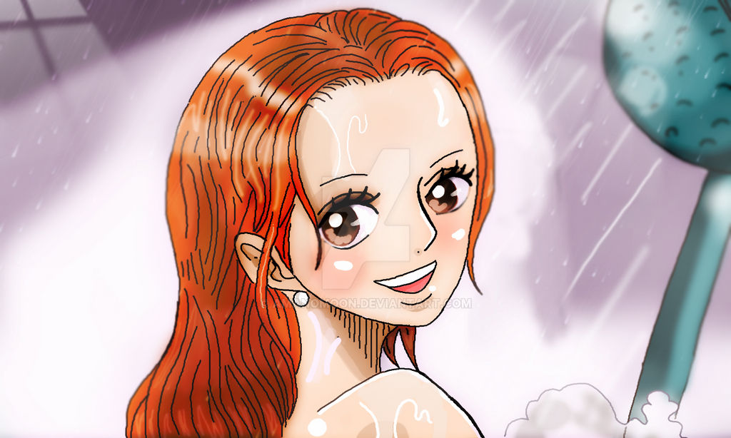 One Piece Chapter 858 Spoilers Nami Bath Colors By Amanomoon On Deviantart