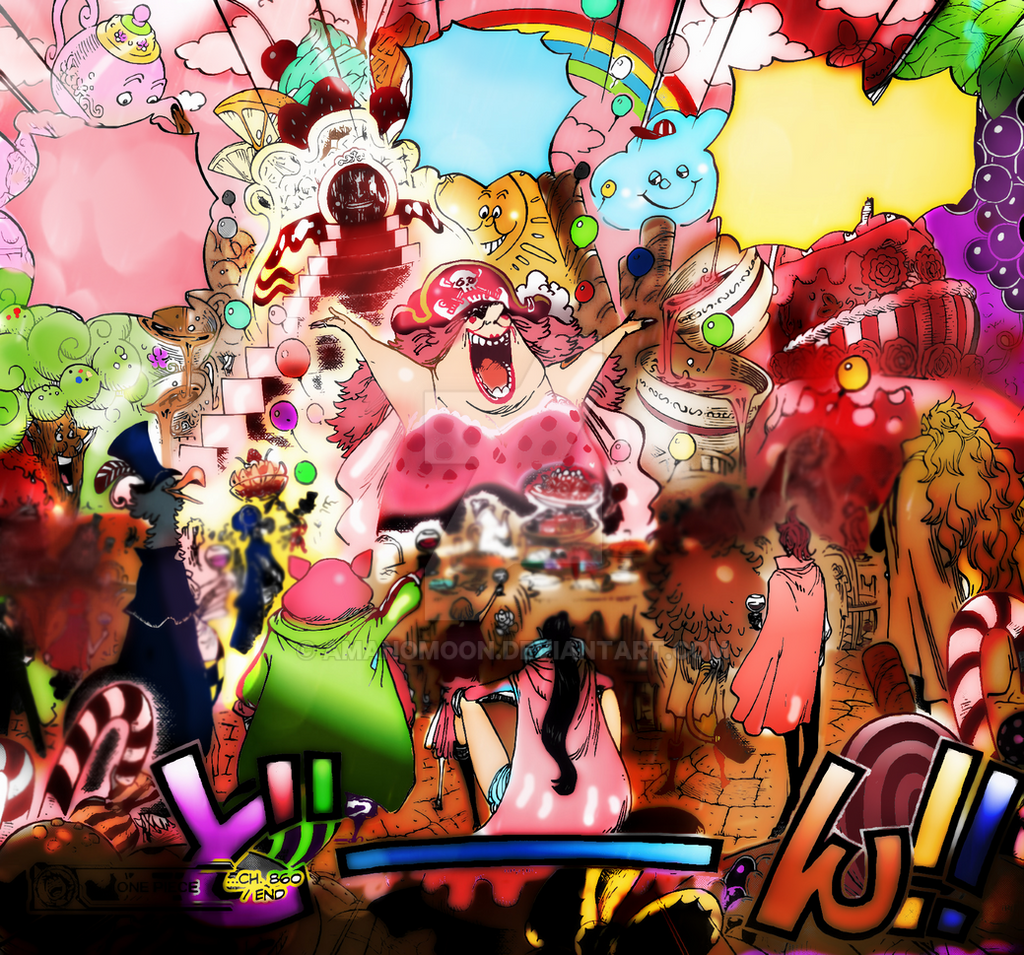 One Piece Chapter 860 Tea Party Colors Mama By Amanomoon On Deviantart