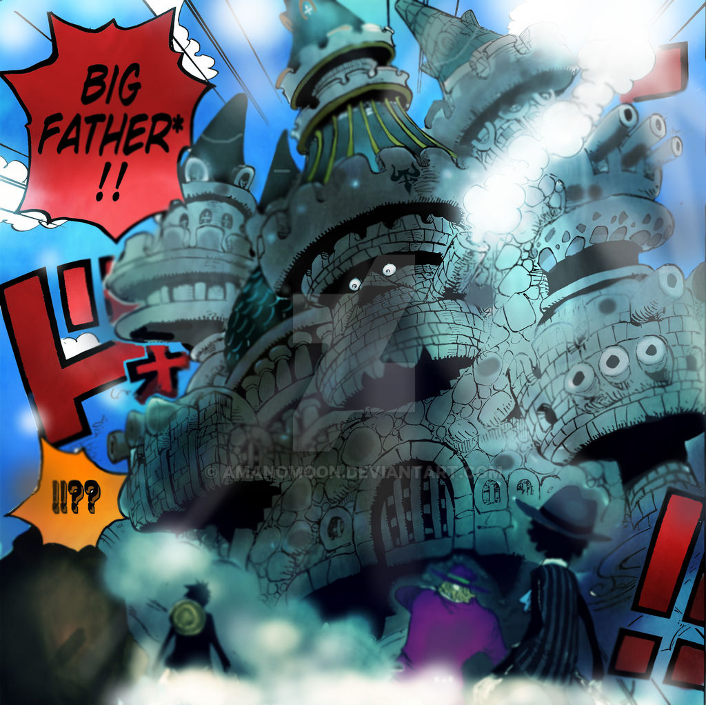 One Piece Chapter 868 KX Launcher BIG FATHER ! by Amanomoon on DeviantArt