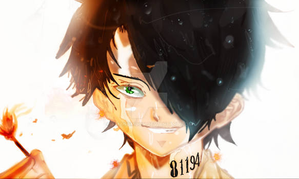 The Promised Neverland Anime Colored Ray Goodbye ! by Amanomoon on  DeviantArt