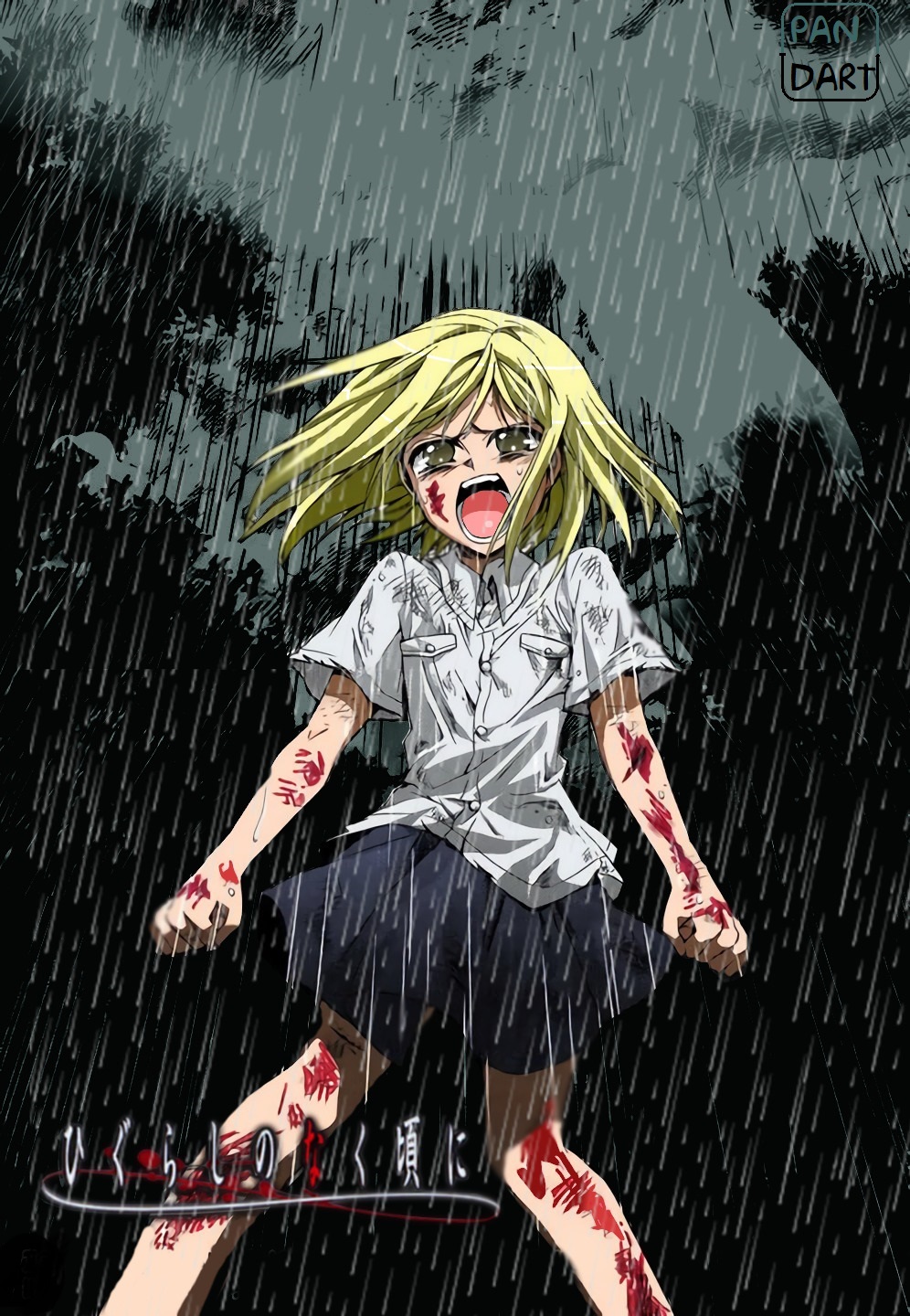 Higurashi no Naku Koro Ni Takano Miyo Manga colors