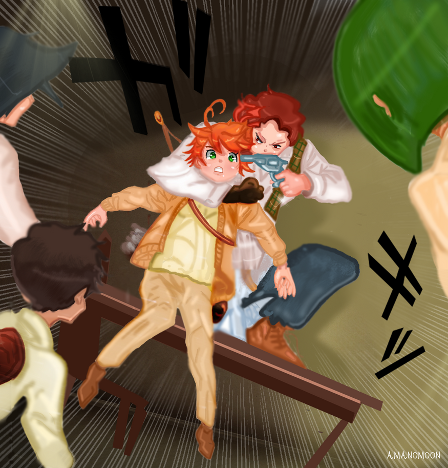 The Promised Neverland Emma Chapter 53 Danger By Amanomoon On Deviantart The Promised Neverland Emma Chapter 53 Danger By Amanomoon On Deviantart