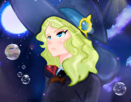 Little Witch Academia Diana Cavendish Fanart Luna