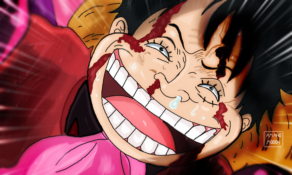 One Piece Chapter 881 Luffy VS Katakuri TROLL FACE by Amanomoon on