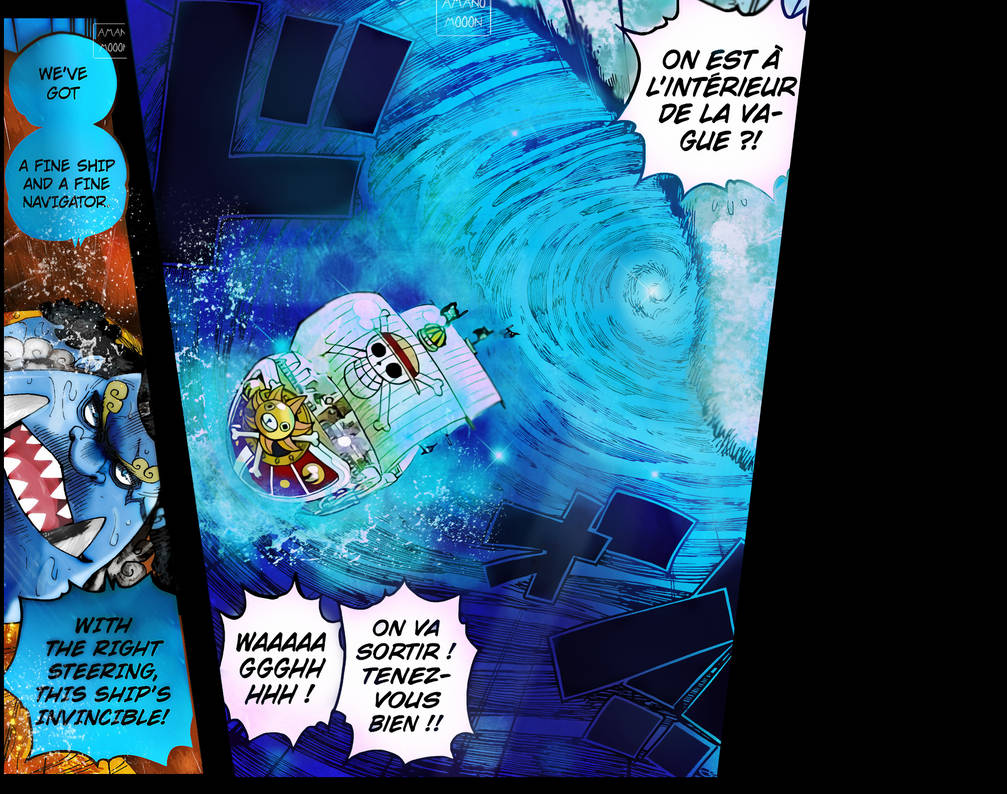 One Piece Chapter 1 Sunny Ride Wave Colors Page1 By Amanomoon On Deviantart One Piece Chapter 1 Sunny Ride Wave Colors Page1 By Amanomoon On Deviantart